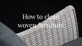 How to Clean Bramblecrest Woven Furniture [upl. by Kelley]