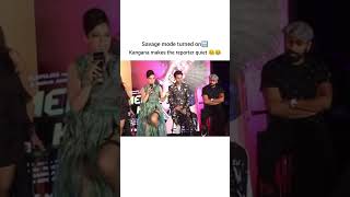 Savage mode turned on 🙈🤣😂 kanganaranaut bollywood bollywoodnews paparazzi karanjohar aliabhatt [upl. by Dore806]