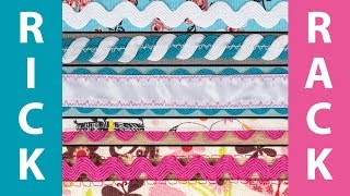 How to Sew with Rickrack [upl. by Ive]