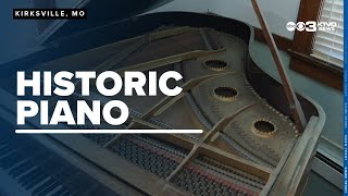 Historic Kirksville piano to get much needed tuning after many years [upl. by Cannon415]