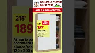 OFERTAS 4 ARMARIOS para DORMITORIO de Leroy Merlin 2024  REBAJAS Armarios con Cajones y Estantes [upl. by Assyla477]