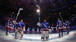 Blueshirts Opening Night Introductions  New York Rangers  MSG Networks [upl. by Hael]