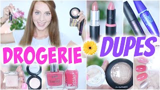 7 GÜNSTIGE DROGERIE DUPES  MAC VERLOSUNG  Maybelline ESSIE Cute as a Button MAC Brave uvm [upl. by Busey626]