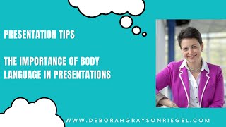 The Importance of Body Language in Presentations [upl. by Rogerio859]