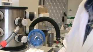 Using Freezedryer to Lyophilize in Lab at The Forsyth Institute [upl. by Ruddy231]