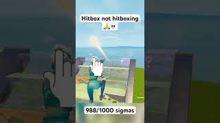 Hitbox not hitboxing🙏💀 fortnite fortniteclips fortnitefunny [upl. by Ayres]