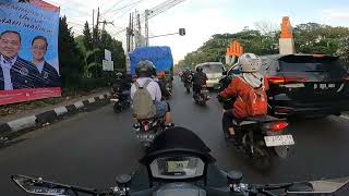 BANDUNG  CIWIDEY  SAYANG HEULANG  PANGALENGAN  BANDUNG  pergi sunmori pulang night ride [upl. by Bobine]