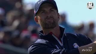 Best Shots and Stories from Saturdays Foursome Matches  2018 Ryder Cup [upl. by Selia]