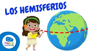 LOS HEMISFERIOS DE LA TIERRA Y SUS CURIOSIDADES  Happy Learning 🌏🌎🧐 [upl. by Goulette]