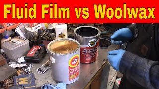 Fluid Film vs WoolWax Lanolin Rustproofing Stop Rust in its Tracks [upl. by Kenlee]