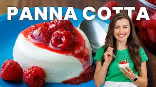 Easy Panna Cotta Every Time Perfect MakeAhead Dessert [upl. by Ardehs296]