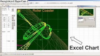 Roller Coaster  bizarre chart in Excel [upl. by Ahrendt537]