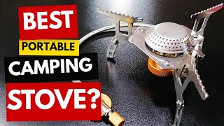 Best Portable Cooking Stove for Camping  Terra Hiker Stove Review  Mini Camping Stove Gas [upl. by Ahseiym]