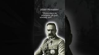 JÓZEF PIŁSUDSKI Cytat na dziś 639 [upl. by Eiraminot]