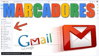 Como Colocar Cores nos Marcadores do Gmail [upl. by Odnolor]