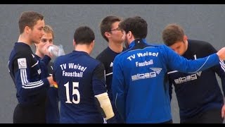 Faustball Saisonauftakt in der 2 Bundesliga für Weisel I und Weisel II [upl. by Atinar]