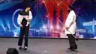 Britains Got Talent  Signature Michael Jackson impressions [upl. by Naples]