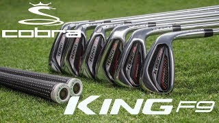 Golf Spotlight 2019  Cobra F9 SPEEDBACK Irons amp Hybrids [upl. by Aken]