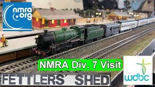 99 WDBC Fettlers Shed NMRA Div 7 Visit Sat 10082024 [upl. by Reena242]