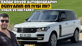 Referans Noktası  Range Rover Autobiography  30 TDV6  Otomobil Günlüklerim [upl. by Adlaremse921]