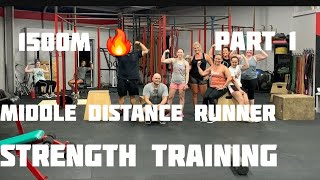 Middle distance runners  Gym Strength workout training  1500m 800m Strengthworkout 1500m [upl. by Voss]