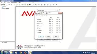 How to Change Hours of Operation via Voicemail Pro Client [upl. by Anerak]