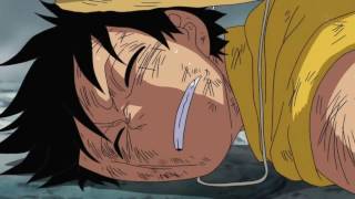 Whitebeard saves Luffy from Kizaru  HD [upl. by Beutler724]