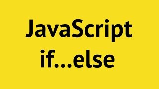 JavaScript if else tutorial [upl. by Imekawulo]