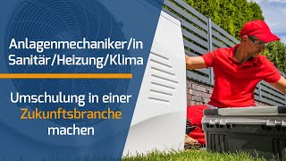 Anlagenmechaniker mwd Sanitär Heizungs amp Klimatechnik SHK werden  Umschulung in Holzminden [upl. by Ahseem]