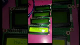 how to use i2c lcd arduino  science experiments  electric project  how to repair I2C lcd new lcd [upl. by Nyladnohr308]