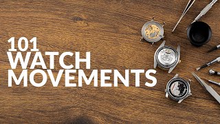 WATCH MOVEMENTS explained in 3 minutes  Manual Automatic amp Quartz Movements [upl. by Browning]