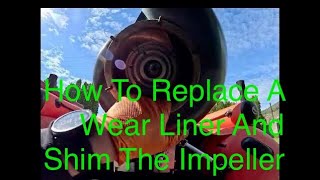 How To Replace A Wear Liner On A Yamaha Outboard Jet Motor [upl. by Macdougall881]