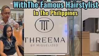 Fearless Hair Makeover at Threema Salon with Miguelized [upl. by Ademla]