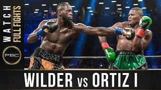 Wilder vs Ortiz 1  Full Fight  March 3 2018  PBC on Showtime [upl. by Aicia]