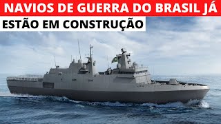 É OFICIAL A FRAGATA TAMANDARÉ JÁ ESTÁ EM CONSTRUÇÃO [upl. by Yecam307]