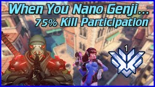 Genji is BACK 5k Blade 75 Kill Participation Carry Samito Top 500 Genji Gameplay [upl. by How]