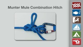 How to Tie the Munter Mule Combination Hitch [upl. by Ycnaffit487]