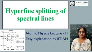 Hyperfine structure of spectral lines [upl. by Gone]