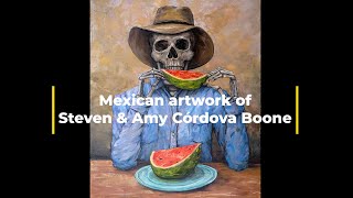 The Mexican art of Steven amp Amy Córdova Boone [upl. by Lyrrad]