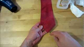 Silk Tie Stain Removal [upl. by Heng441]