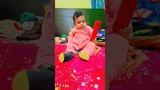 Lakadi ka kathi love laddo cutebabyRhymes😘😃🥰Meri beti Rhymes sunte hue🤗🤗 [upl. by Llerraj]