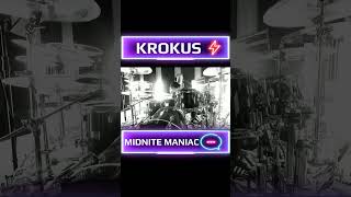 KROKUS  Midnite Maniac rolanddrums zildjian vatersticks 80smetal [upl. by Kev711]