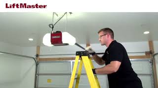 How to Install the LiftMaster Automatic Garage Door Lock Model 841LM  All Security Equipment [upl. by Barnaba]