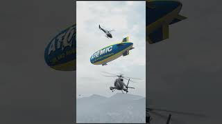 GTA 5 Can You Destroy a Blimp Challenge Accepted [upl. by Wye934]