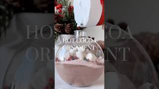 We Made DIY Hot Cocoa Ornaments [upl. by Avivah534]