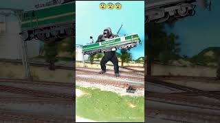 Indian Railways Model Train Accident  Train Crash  train video shorts indianrailways train [upl. by Dickey479]