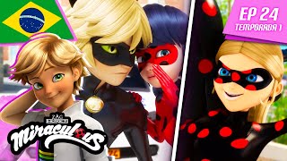 🇧🇷 MIRACULOUS  🐞 ANTIBUG 🐾  Episódio completo ▶️ Temporada 1 Ep 24  Português BRASIL 🇧🇷 [upl. by Brandtr]