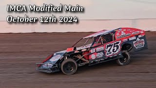 IMCA Modified Main At Central Arizona Raceway 101224 [upl. by Benisch]