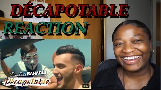 Zouhair Bahaoui  DÉCAPOTABLE EXCLUSIVE Music video REACTION  malaika katchunga [upl. by Cod955]