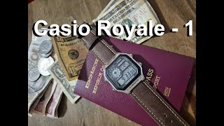 casio royale teil 1  leder armband mod [upl. by Jania]